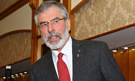 Sinn Féin leader Gerry Adams