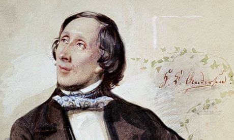 Portrait of Hans Christian Andersen [from Phrenological journal