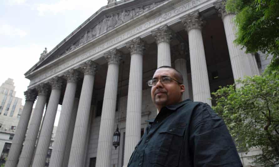 Hector Xavier Monsegur,outside the US district court for the southern district of New York.