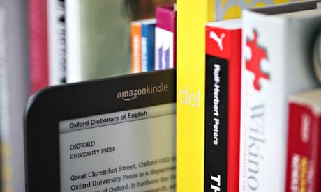 A Kindle with some books