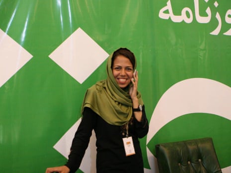 Iranian journalist Saba Azarpeik