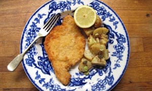 Perfect wiener schnitzel