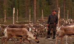 Aatsinki reindeer herder Lapland