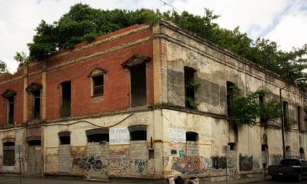 empty building in Tampico, Mexico