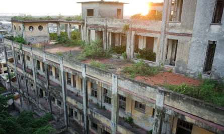 Abandoned housing in Tampico, Mexico