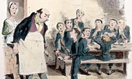 Please Sir, may I have some more? An illustration of the famous scene from Oliver Twist