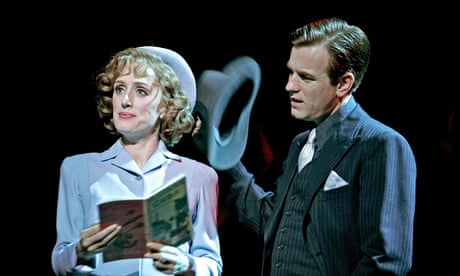 Ewan McGregor and Jenna Russell in Guys and Dolls at the Piccadilly Theatre, in London, May 2005.  
