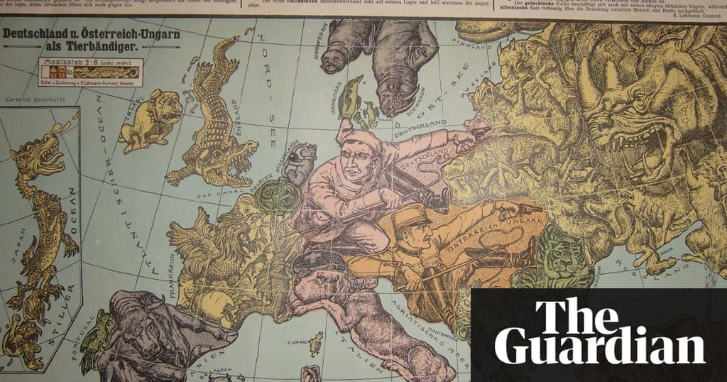 The octopuses of war: WW1 propaganda maps in pictures | Books | The