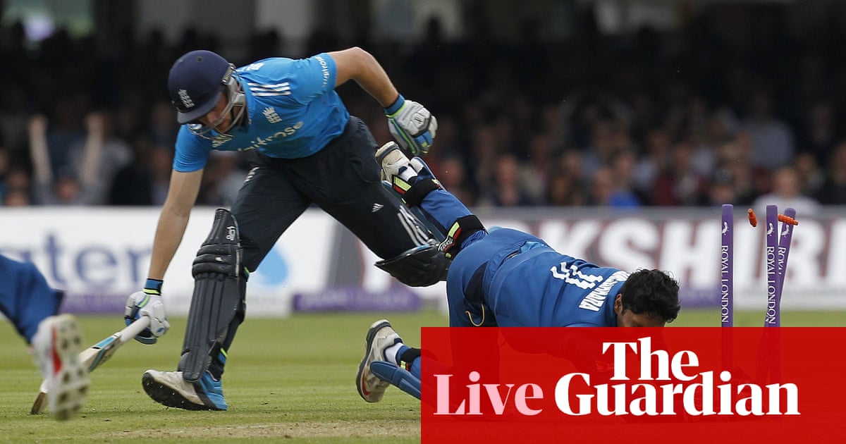 England V Sri Lanka Fourth Odi As It Happened Dan Lucas