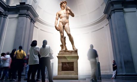 David by Michelangelo at the Accademia Gallery