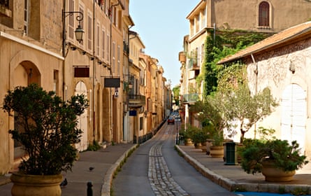 The old quarter of Aix-en-Provence.