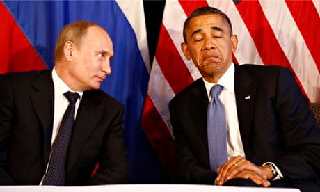 US President Barack Obama meets with Russian President Putin in Los Cabos