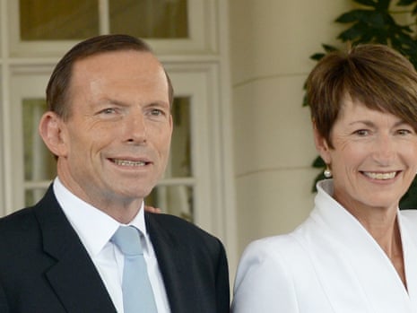 Tony Abbott and Margie Abbott.