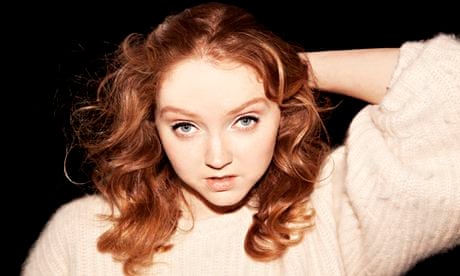 Lily Cole in rehearsals for The Last Days of Troy