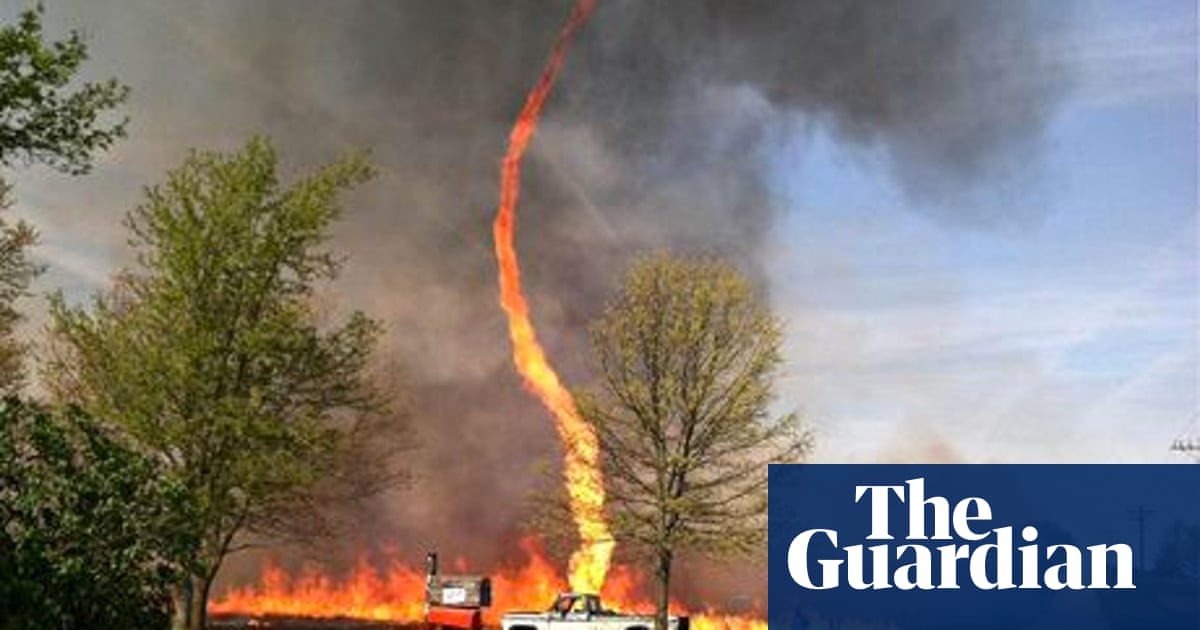 Firenado A Spectacular Mix Of Fire And A Tornado Natural Disasters And Extreme Weather The Guardian Firenado A Spectacular Mix Of Fire And A Tornado Natural Disasters And Extreme Weather The Guardian