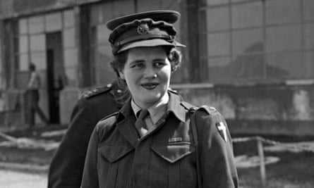 Mary Churchill during her wartime service.