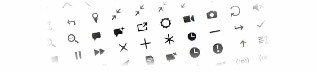 Guardian news app 3.0 symbols font