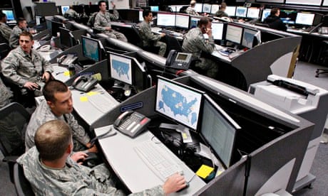 Air Force Space Command Network Operations & Security Center at Peterson Air Force Base