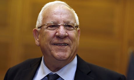 Reuven Rivlin elected president of Israel | Israel | The Guardian