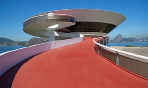 Niteroi Contemporary Art Museum, Rio de Janeiro, Brazil