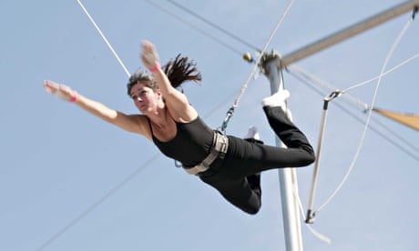 How trapeze classes can lift women out of depression