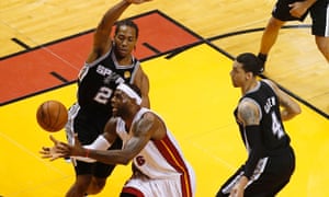 Kawhi Leonard Dominates Miami On Record Night For Dazzling Spurs Sport The Guardian