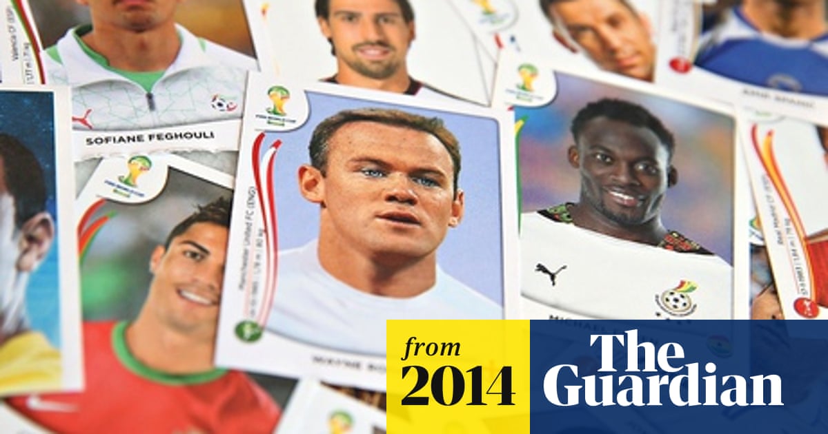 Panini World Cup Sticker Swaps Have Become A Worldwide Craze Panini Stickers The Guardian 2022 Panini World Cup Stickers