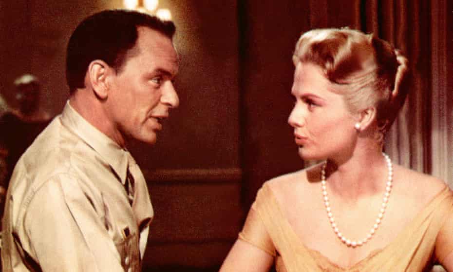 Frank Sinatra and Martha Hyer, in 1958's Some Came Running.