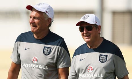 Sir Trevor Brooking and Roy Hodgson
