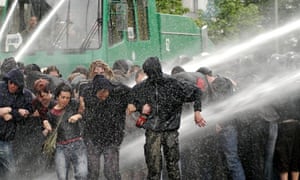 Is Britain Ready For Water Cannon Uk News The Guardian