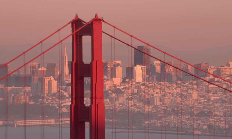 San Francisco, California, USA. The Golden Gate bridge