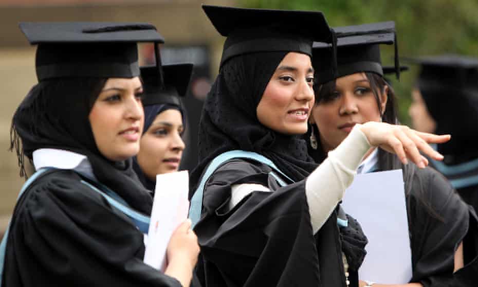 A study by the University of Manchester claims that although levels of educational attainment have improved for ethnic minorities, these have not translated into the labour market