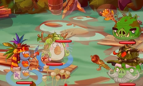A Look At Angry Birds Epic Turn-Based RPG Gameplay 