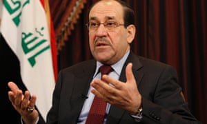 Iraq's Shia prime minister Nouri al-Maliki