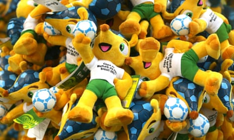 Fuleco the Brazil 2014 World Cup mascot