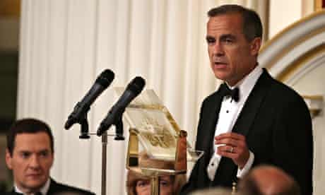 Governor of the Bank of England Mark Carney at his Mansion House speech