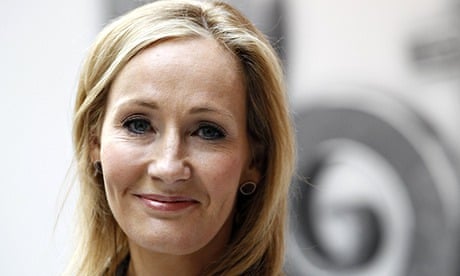 JK Rowling during the launch of website Pottermore in London