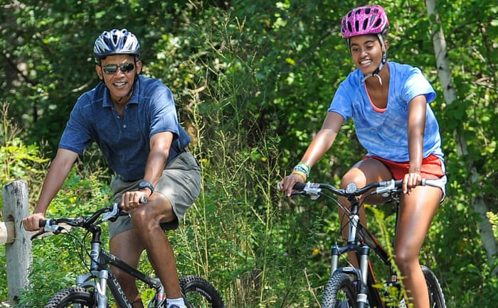 World Leaders Get On Their Bikes In Pictures World News The Guardian