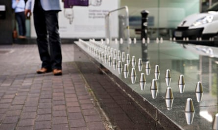 Hostile architecture: spikes