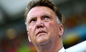 Coach Louis van Gaal of the Netherlands prior to the match between Spain and Netherlands.
