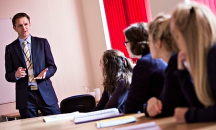 A sex-education class at Didcot girls' school.