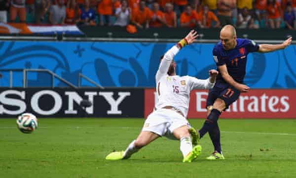 Spain V Holland World Cup 2014 As It Happened Football The Guardian