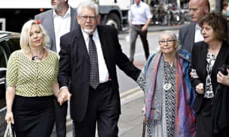 Rolf Harris arrives at court
