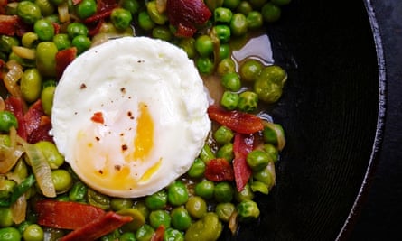 Live Better: Dinner Doctor leftover ham recipes - broad beans peas and ham