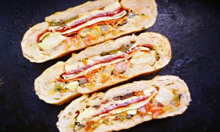 Live Better: Dinner Doctor leftover ham recipes - stuffed deli sandwich