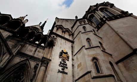 The Royal Courts of Justice, London.