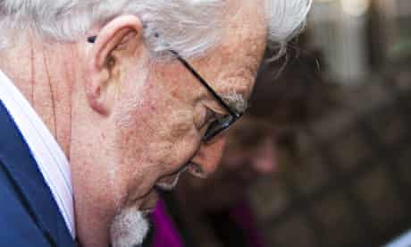 Rolf Harris at Southwark crown court