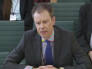 The head of the Passport Office, Paul Pugh gives evidence to the Commons home affairs committee.