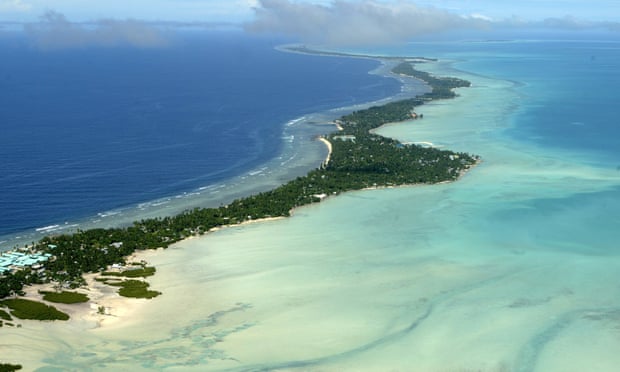 Tarawa atoll, Kiribati.