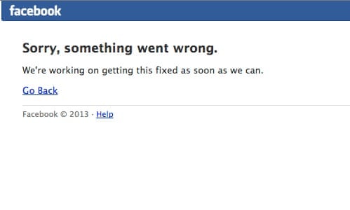 Facebook goes down, affecting both website and apps | Technology | The  Guardian